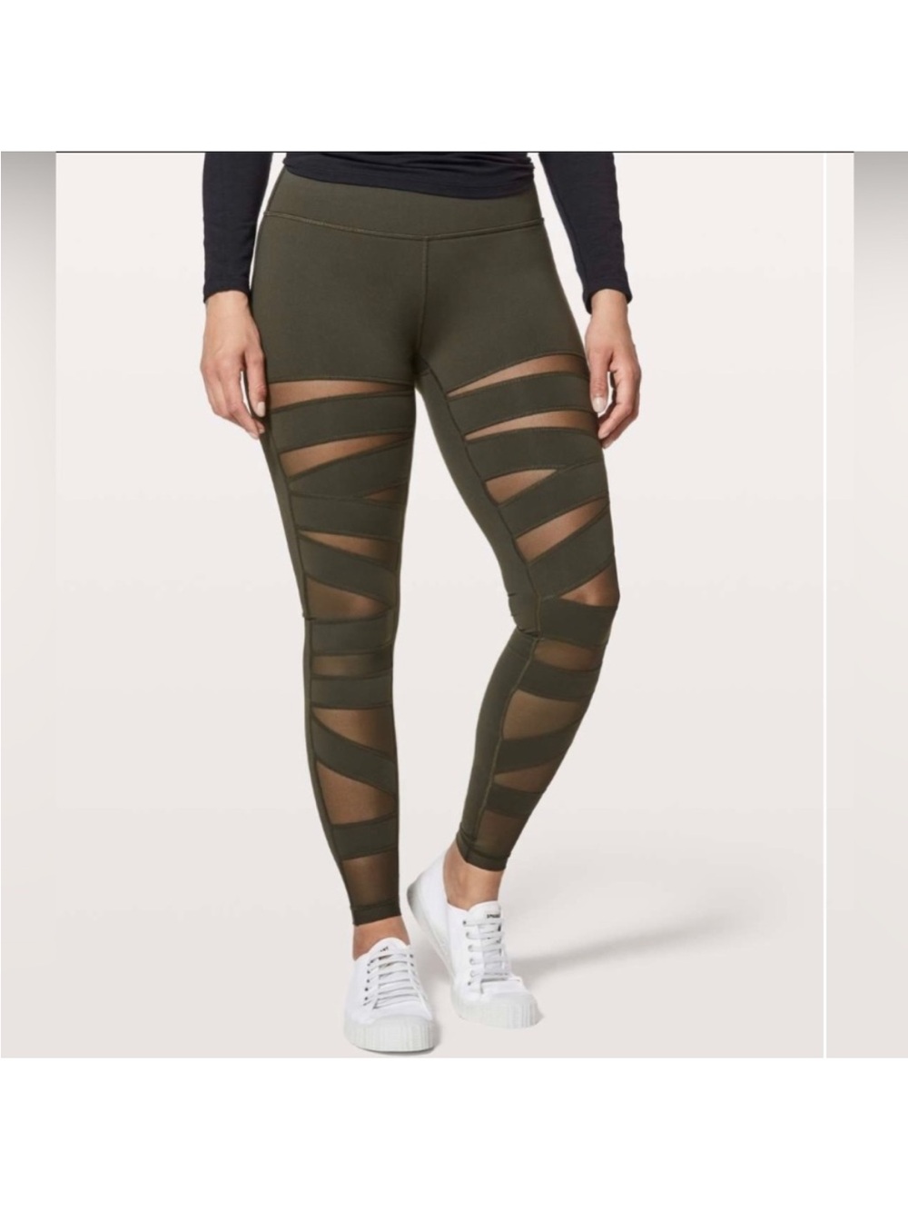 Lululemon High Times tech mesh leggings